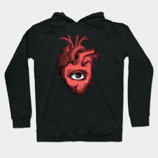 My heart is watching you-Love-Broken Heart Hoodie